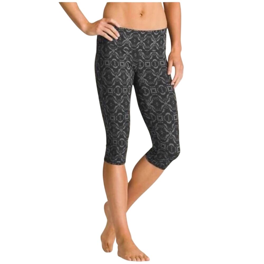 Athleta Freedom Chaturanga Yoga Knicker Capri Crop Workout Leggings Sz XS